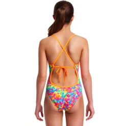 Funkita - Stroke Rate - Girls Tie Me Tight One Piece -Cheap The Best Swimwear Store funkita girls swimwear stroke rate tie me tight one piece 3