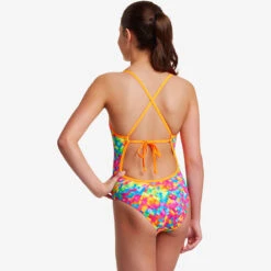 Funkita - Stroke Rate - Girls Tie Me Tight One Piece -Cheap The Best Swimwear Store funkita girls swimwear stroke rate tie me tight one piece 4