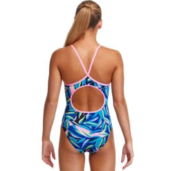 Funkita - Gum Nuts - Girls Diamond Back One Piece -Cheap The Best Swimwear Store funkita gum nuts girls diamond back one piece 3