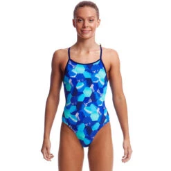 Funkita - Hex Pistols - Girls Diamond Back One Piece