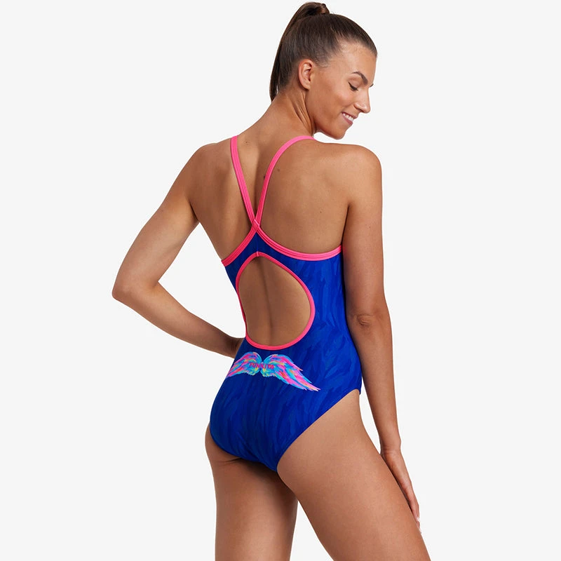 Funkita - Icarus Wings - Ladies Diamond Back One Piece 4 Funkita - Icarus Wings - Ladies Diamond Back One Piece - Image 4
