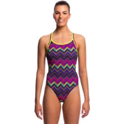 Funkita - Knitty Gritty - Ladies Diamond Back One Piece