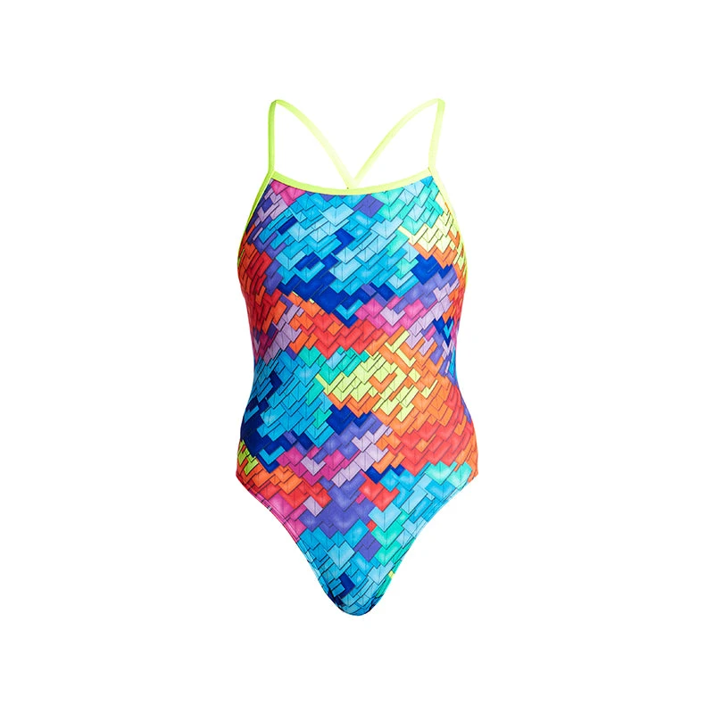 Funkita - Layer Cake - Ladies Tie Me Tight One Piece 2 Funkita - Layer Cake - Ladies Tie Me Tight One Piece - Image 2