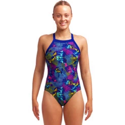 Funkita - Oyster Saucy - Ladies Sky Hi One Piece