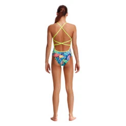 Funkita - Palm Off - Girls Eco Strapped In One Piece -Cheap The Best Swimwear Store funkita palm off girls eco strapped in one piece 3