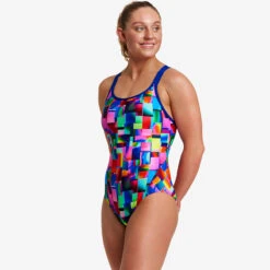 Funkita - Patch Panels - Ladies Eclipse One Piece -Cheap The Best Swimwear Store funkita patch panels ladies eclipse one piece 5