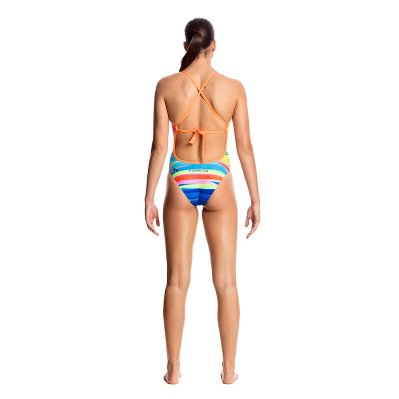 Funkita - Pina Colada - Ladies Tie Me Tight One Piece 3 Funkita - Pina Colada - Ladies Tie Me Tight One Piece - Image 3