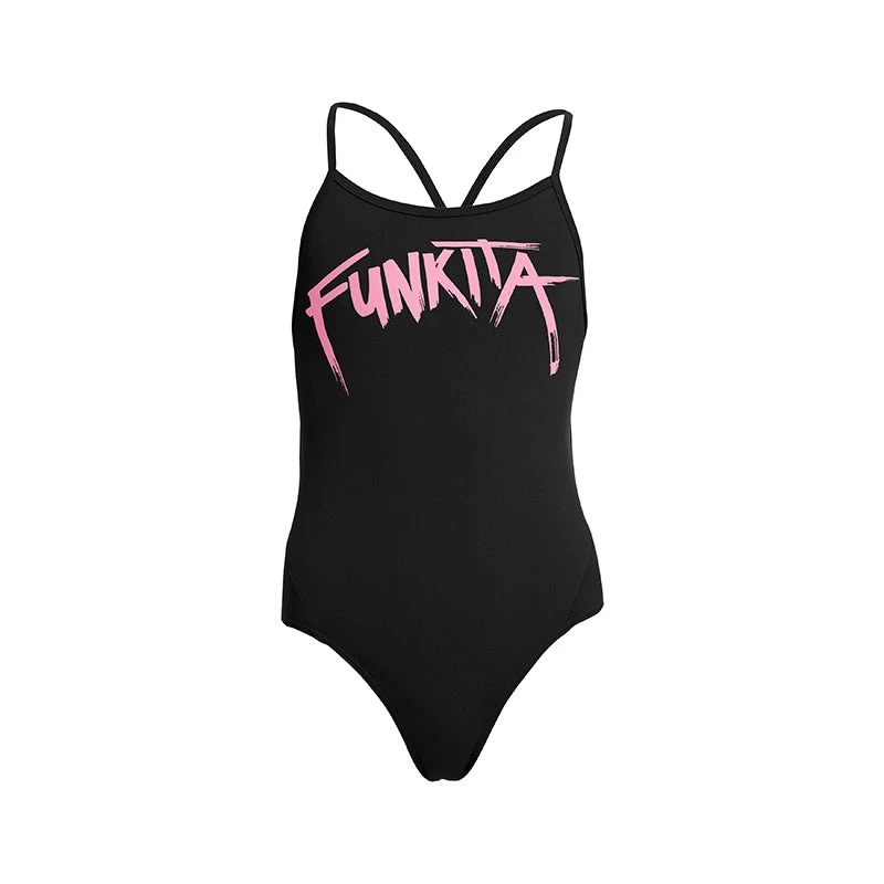 Funkita - Pinked - Girls Twisted One Piece 2 Funkita - Pinked - Girls Twisted One Piece - Image 2