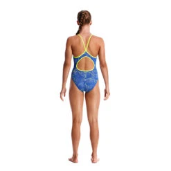 Funkita - Sea Salt - Girls Diamond Back One Piece -Cheap The Best Swimwear Store funkita sea salt girls diamond back one piece 3