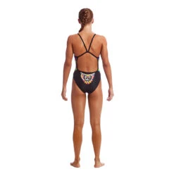 Funkita - Skull Garden - Girls Single Strap One Piece -Cheap The Best Swimwear Store funkita skull garden girls single strap one piece 2