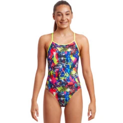 Funkita - Smash City - Girls Diamond Back One Piece