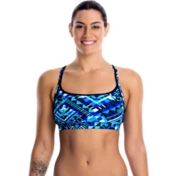 Funkita - Speed Boxer - Ladies Bikini Sports Top