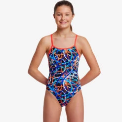 Funkita - Spin Doctor - Girls Diamond Back One Piece -Cheap The Best Swimwear Store funkita spin doctor girls diamond back one piece 5