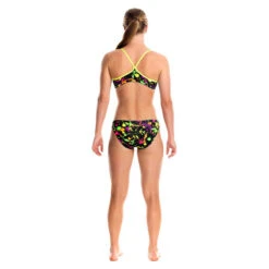 Funkita - Splatter Attack - Girls Racerback Two Piece -Cheap The Best Swimwear Store funkita splatter attack racerback girls two piece 6