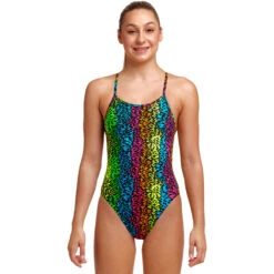 Funkita - Sunset West - Girls Eco Single Strap One Piece