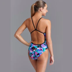Funkita - Swan Around - Girls Eco Single Strap One Piece -Cheap The Best Swimwear Store funkita swan around girls eco single strap one piece 4