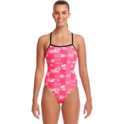Funkita - Swan Lake - Ladies Single Strap One Piece