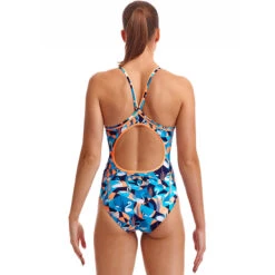 Funkita - Swan Song - Ladies Eco Diamond Back One Piece 9 Funkita - Swan Song - Ladies Eco Diamond Back One Piece -Cheap The Best Swimwear Store funkita swan song ladies eco diamond back one piece 3