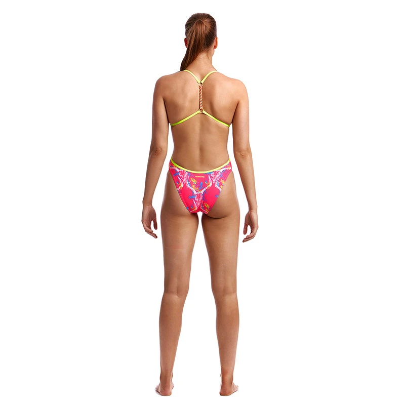 Funkita - Sweet Skulls - Ladies Twisted One Piece 3 Funkita - Sweet Skulls - Ladies Twisted One Piece - Image 3