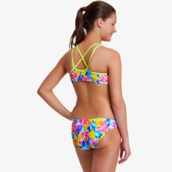 Funkita - Swirl Stopper - Girls Criss Cross Two Piece -Cheap The Best Swimwear Store funkita swirl stopper girls criss cross two piece 4