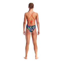 Funkita - Tropic Tag - Girls Tie Me Tight One Piece -Cheap The Best Swimwear Store funkita tropic tag girls tie me tight one piece swimsuit 3