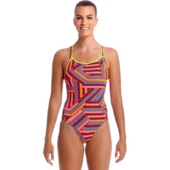 Funkita - Unchain My Heart - Ladies Diamond Back One Piece