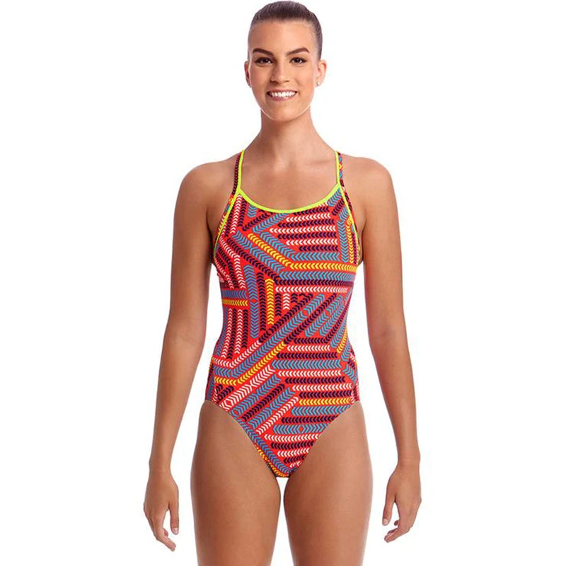 Funkita - Unchain My Heart - Ladies Diamond Back One Piece 1 Funkita - Unchain My Heart - Ladies Diamond Back One Piece