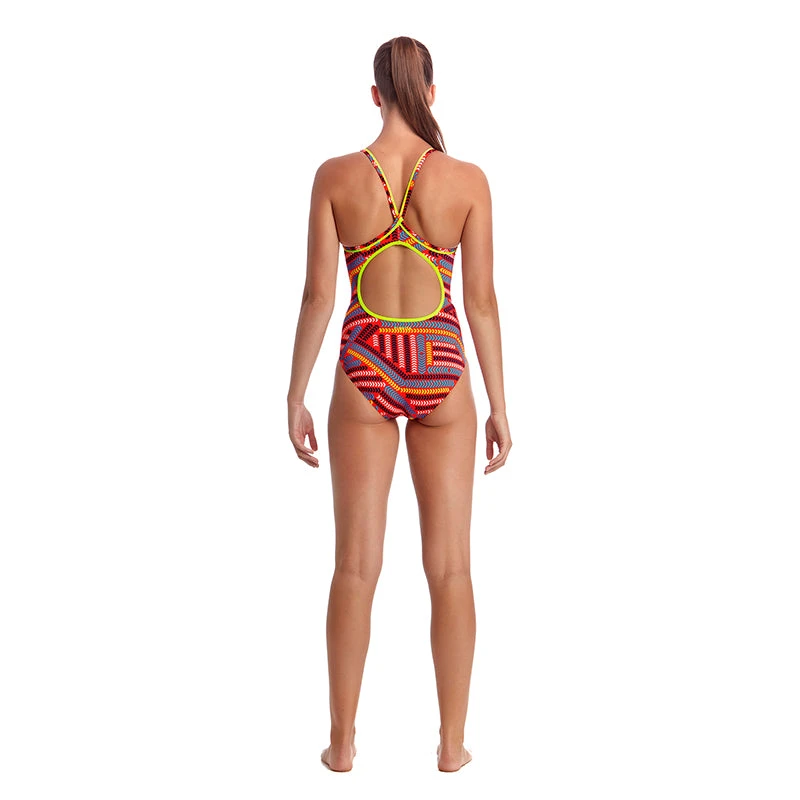 Funkita - Unchain My Heart - Ladies Diamond Back One Piece 3 Funkita - Unchain My Heart - Ladies Diamond Back One Piece - Image 3