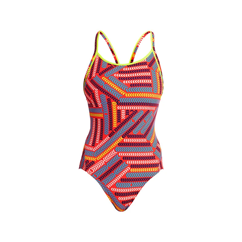 Funkita - Unchain My Heart - Ladies Diamond Back One Piece 2 Funkita - Unchain My Heart - Ladies Diamond Back One Piece - Image 2