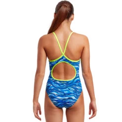 Funkita - Wild Water - Girls Eco Diamond Back One Piece -Cheap The Best Swimwear Store funkita wild water girls eco diamond back one piece 3