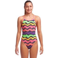 Funkita - Worm Burner - Girls Tie Me Tight One Piece