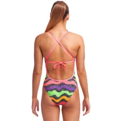 Funkita - Worm Burner - Girls Tie Me Tight One Piece -Cheap The Best Swimwear Store funkita worm burner girls tie me tight one piece 3