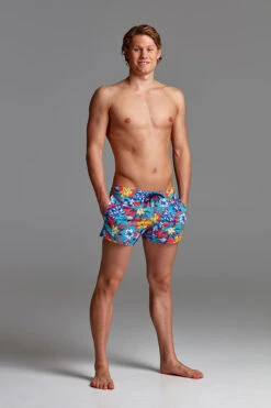 Funky Trunks - Aloha From Hawaii Mens Shorty Shorts Short -Cheap The Best Swimwear Store funky trunks aloha from hawaii mens shorty shorts short 3