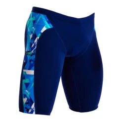 Funky Trunks - Bashed Blue - Mens Training Jammers -Cheap The Best Swimwear Store funky trunks bashed blue mens training jammers 3