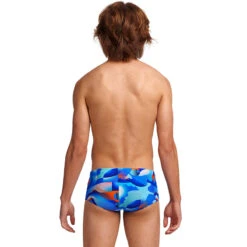 Funky Trunks - Battle Blue - Boys Sidewinder Trunks -Cheap The Best Swimwear Store funky trunks battle blue boys sidewinder trunks 3