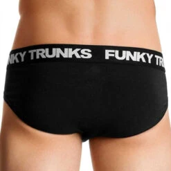 Funky Trunks - Black Attack - Mens Underwear Briefs -Cheap The Best Swimwear Store funky trunks black attack mens underwear briefs 3