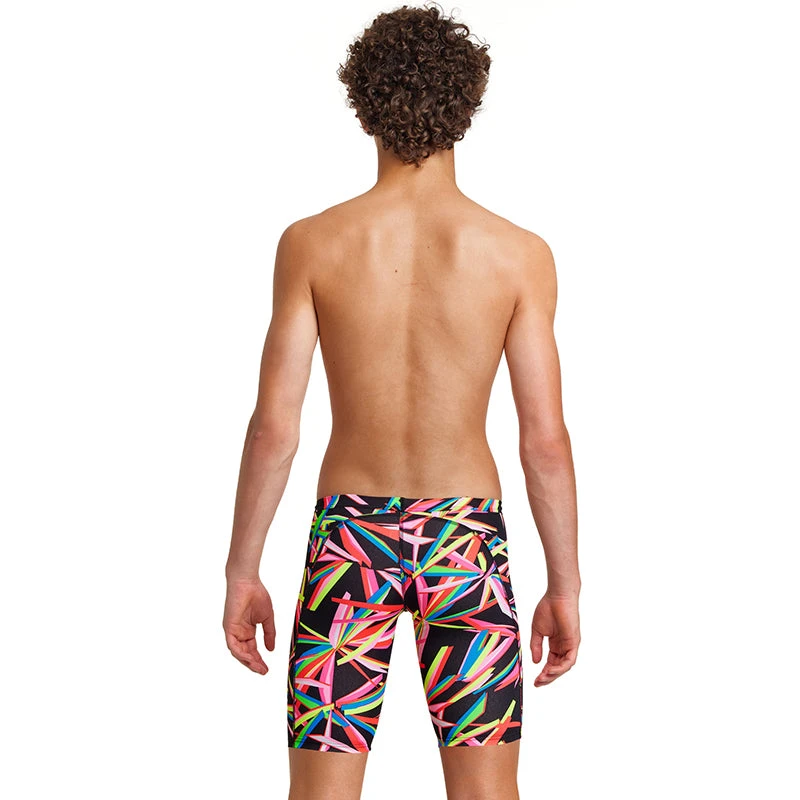Funky Trunks - Black Blades - Boys Training Jammers 4 Funky Trunks - Black Blades - Boys Training Jammers - Image 4