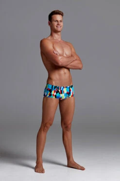 Funky Trunks - Block Chain - Mens Classic Trunks -Cheap The Best Swimwear Store funky trunks block chain mens classic trunks 3