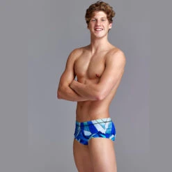 Funky Trunks - Blue Ascent - Mens Sidewinder Trunks -Cheap The Best Swimwear Store funky trunks blue ascent mens sidewinder trunks 4