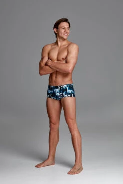 Funky Trunks - Bone Head Mens Plain Front Trunks -Cheap The Best Swimwear Store funky trunks bone head mens plain front trunks 5