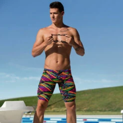 Funky Trunks - Jungle Jagger Boys Jammers -Cheap The Best Swimwear Store funky trunks boys swimwear jungle jagger jammers 4