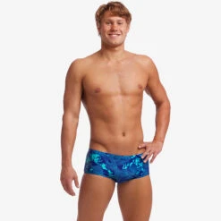 Funky Trunks - Deep Blue - Mens Classic Trunks -Cheap The Best Swimwear Store funky trunks deep blue mens classic trunks 4