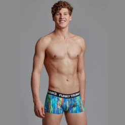 Funky Trunks - Dripping Paint - Mens Underwear Trunks -Cheap The Best Swimwear Store funky trunks dripping paint mens underwear trunks 4