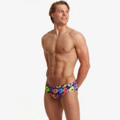 Funky Trunks - Dunking Donuts - Mens Classic Briefs -Cheap The Best Swimwear Store funky trunks dunking donuts mens classic briefs 3
