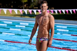 Funky Trunks - Dunking Donuts - Mens Classic Briefs -Cheap The Best Swimwear Store funky trunks dunking donuts mens classic briefs 7