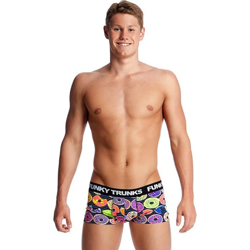 Funky Trunks - Dunking Donuts - Mens Underwear Trunks 1 Funky Trunks - Dunking Donuts - Mens Underwear Trunks