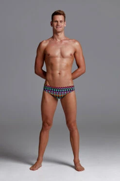Funky Trunks - Fire Tribe - Mens Classic Briefs -Cheap The Best Swimwear Store funky trunks fire tribe mens classic briefs 3