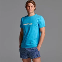 Funky Trunks - Freestyler Orange Mens Crew Neck T-Shirt -Cheap The Best Swimwear Store funky trunks freestyler orange mens crew neck t shirt 3