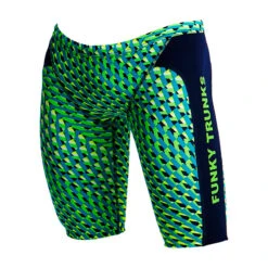 Funky Trunks - Green Gator Boys Training Jammers -Cheap The Best Swimwear Store funky trunks green gator boys training jammers 3