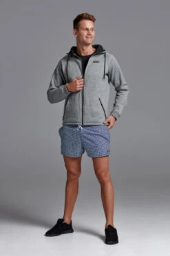 Funky Trunks - Grey Man Mens Hoodie -Cheap The Best Swimwear Store funky trunks grey man mens hoodie 3